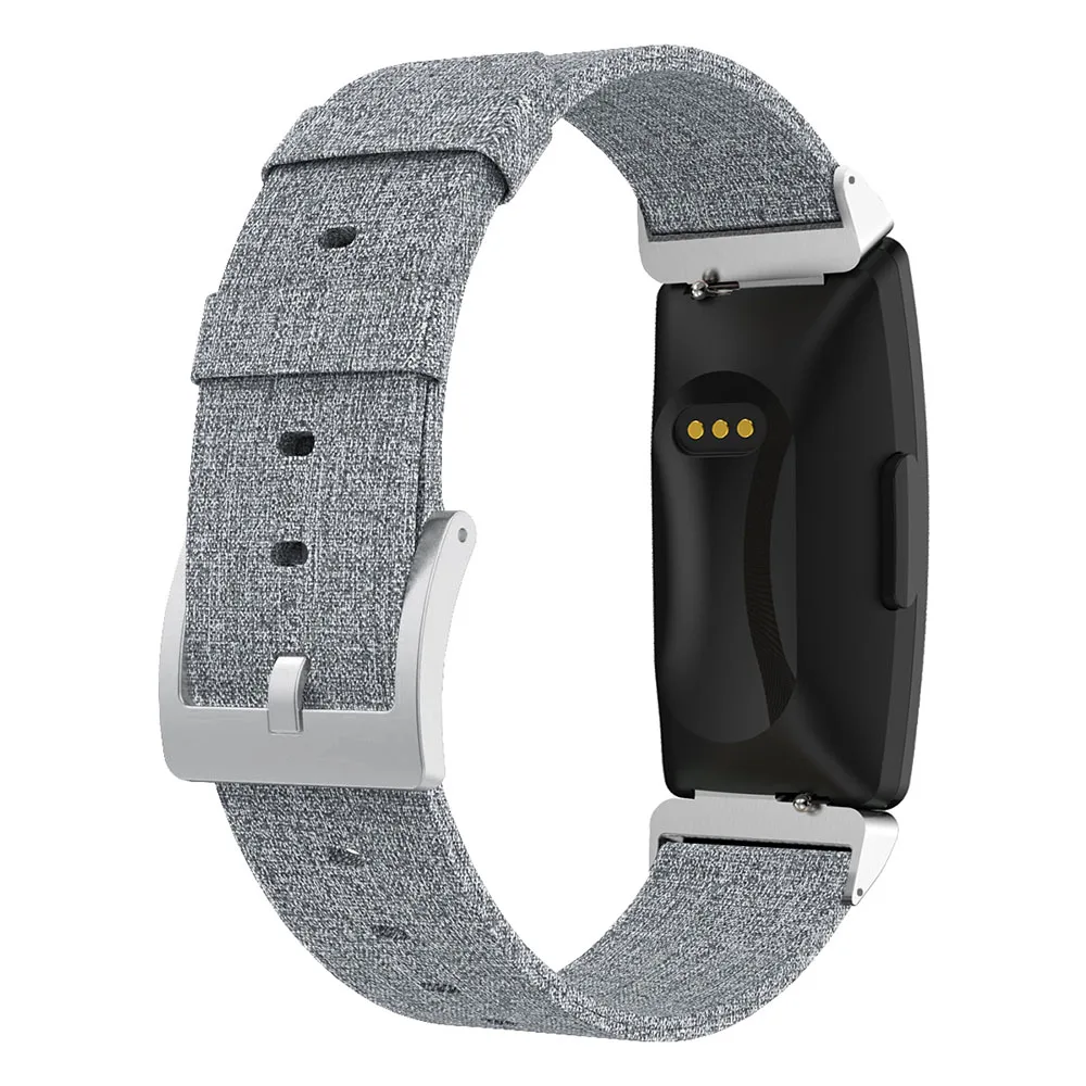Браслеты для часов Fitbit Inspire/Inspire HR классические холщовые ремешки фитнес-трекера с