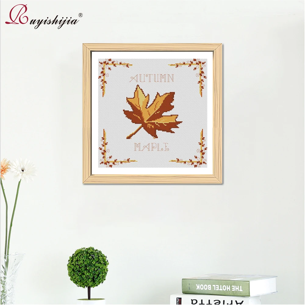 RUYISHIJIA Cross-Stitching set,Needlework Cross Stitch Embroidery Home Decoration Autumn Maple Leaf Paintings embroidery
RUYISHIJIA Cross-Stitching set,Needlework Cross Stitch Embroidery Home Decoration Autumn Maple Leaf Paintings embroidery