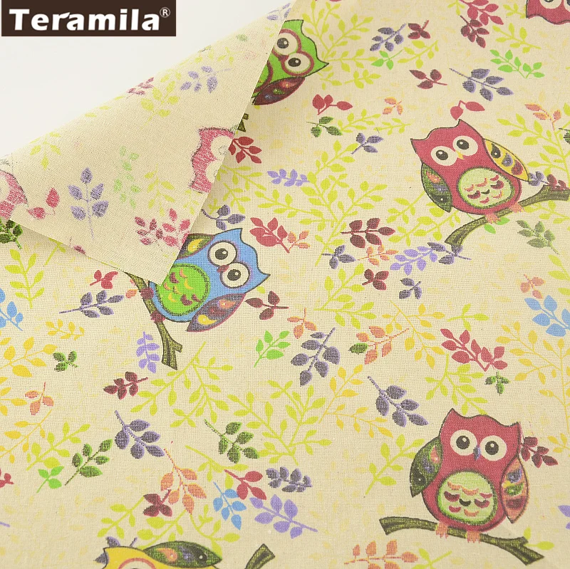 TERAMILA Tablecloth Pillow Bag Zakka Owls and Leaves Home Textile Cotton Linen Fabric Sewing Material Curtain Cushion Pillow
TERAMILA Tablecloth Pillow Bag Zakka Owls and Leaves Home Textile Cotton Linen Fabric Sewing Material Curtain Cushion Pillow
