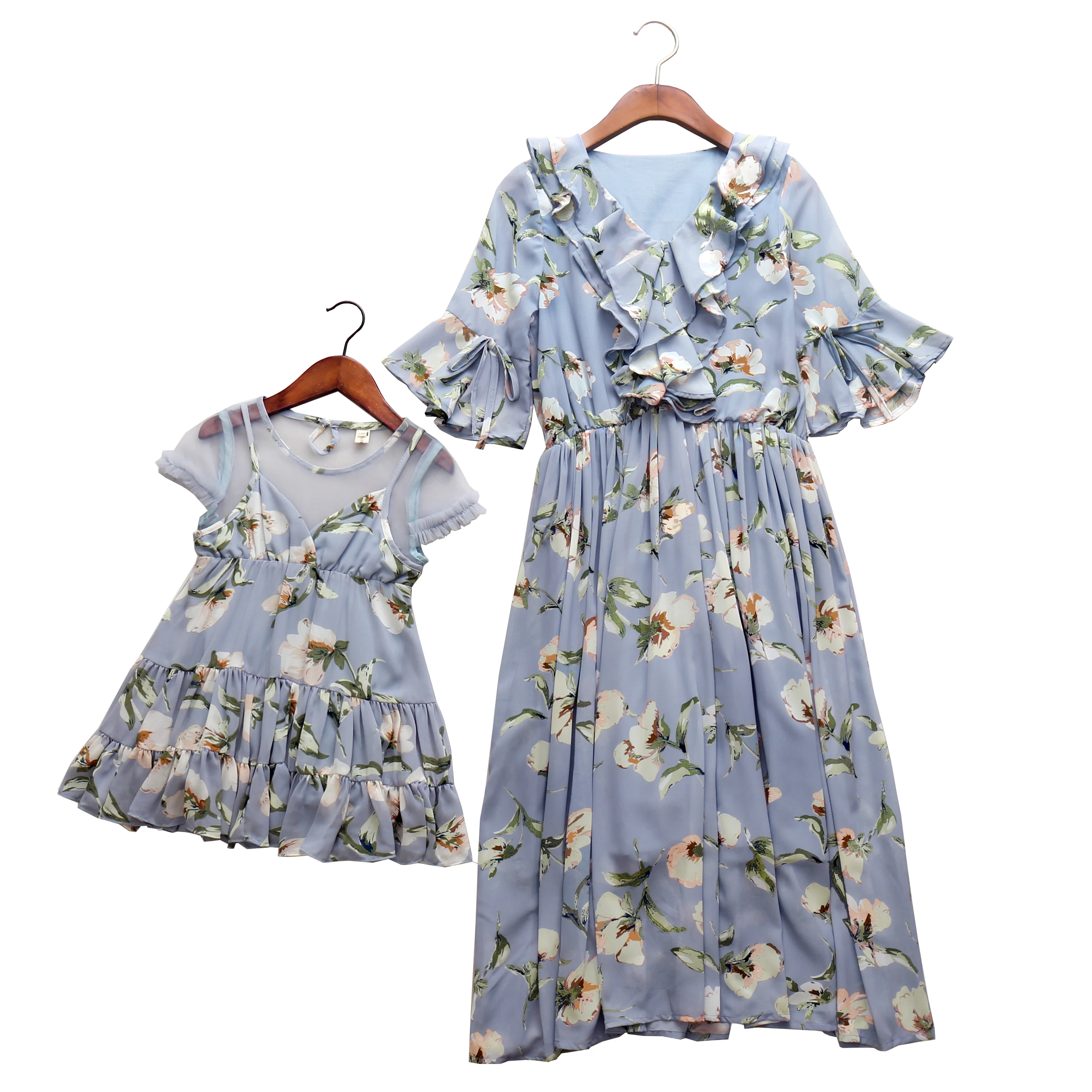 Mother and Daughter Dress Clothes 2018 Summer Chiffon Korean Girl Princess Short Sleeve Floral Bohemian Beach Dress Family Look
Mother and Daughter Dress Clothes 2018 Summer Chiffon Korean Girl Princess Short Sleeve Floral Bohemian Beach Dress Family Look