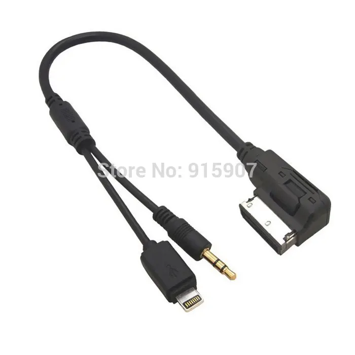 Chenyang Media In AMI MDI to Stereo 3.5mm Audio Aux Adapter Cable for Car VW AUDI 2014 A4 A6 Q5 Q7
Chenyang Media In AMI MDI to Stereo 3.5mm Audio Aux Adapter Cable for Car VW AUDI 2014 A4 A6 Q5 Q7