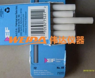 The United States Sanford EF88-75221 SANFORD alcohol wear rubber strip (a box of 12)
The United States Sanford EF88-75221 SANFORD alcohol wear rubber strip (a box of 12)
