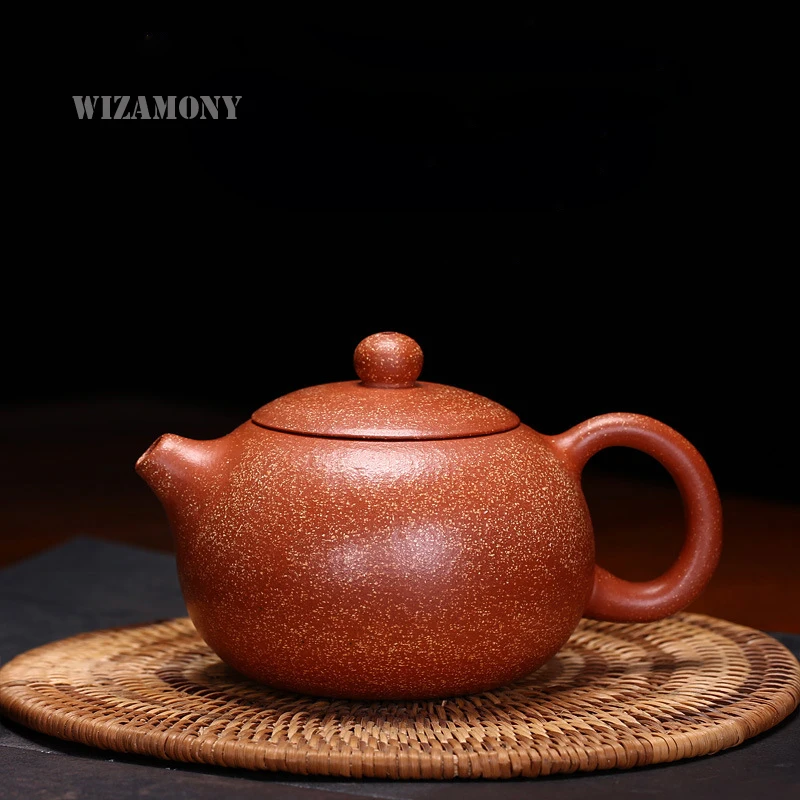 Hot Sale!! 1pcs WIZAMONY Authentic Yixing Purple Clay Dragon Blood Sand Original Ore Xishi Teapot teaset Purely Handmade
Hot Sale!! 1pcs WIZAMONY Authentic Yixing Purple Clay Dragon Blood Sand Original Ore Xishi Teapot teaset Purely Handmade