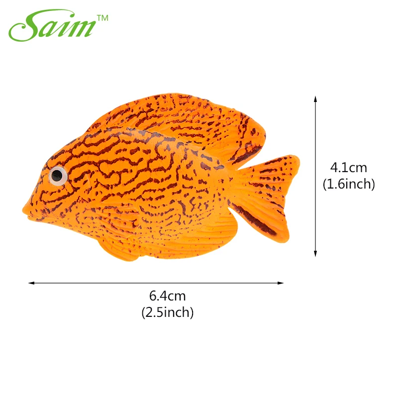 Saim Aquarium Artificial Fish Decor Glowing Effect Aquarium Decor Floating Ornament Plastic Fish Lifelike Fish Tank Landscape
Saim Aquarium Artificial Fish Decor Glowing Effect Aquarium Decor Floating Ornament Plastic Fish Lifelike Fish Tank Landscape
