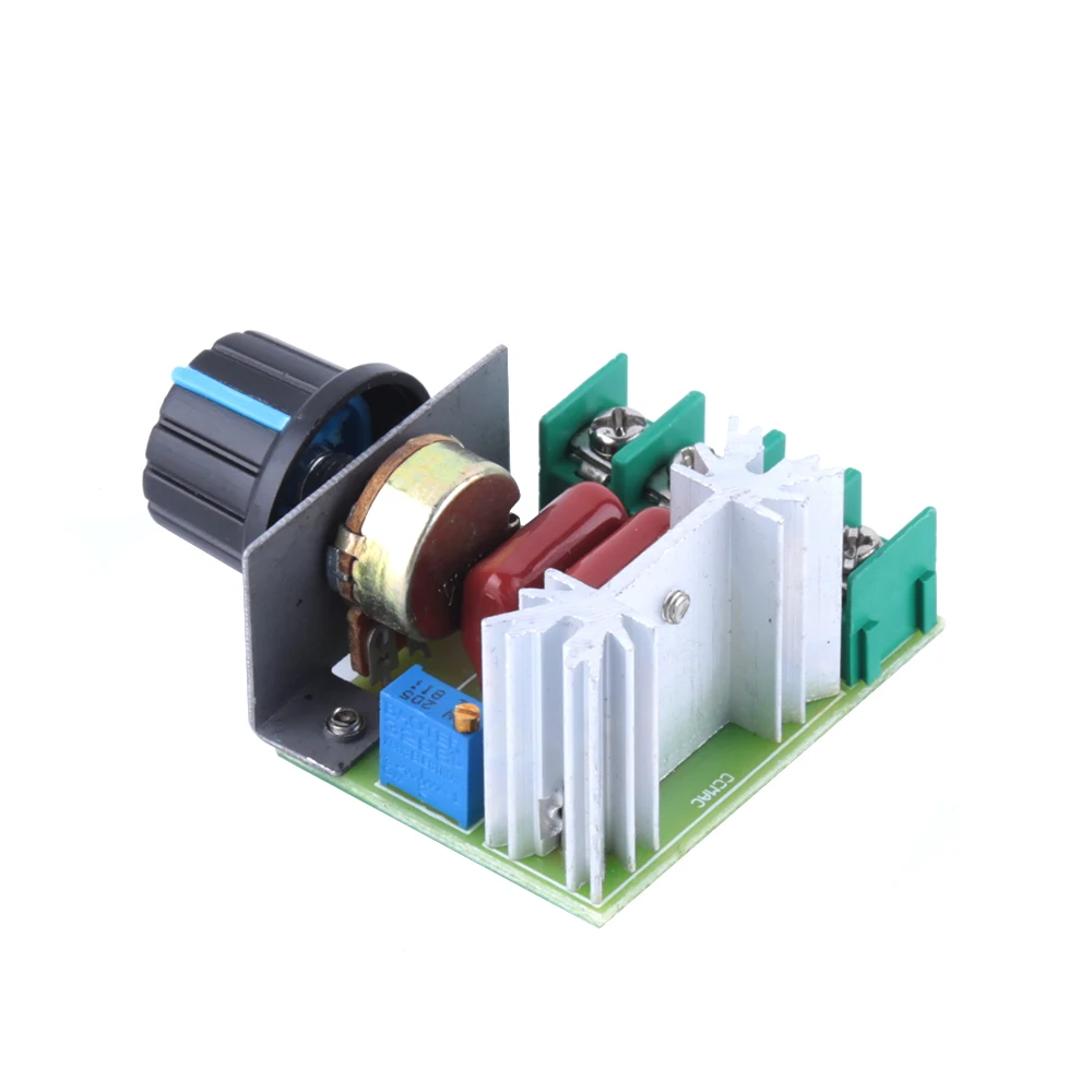 2pcs/lot 2000W 50-220V Adjustable Voltage Regulator PWM AC Motor Speed Control Controller
2pcs/lot 2000W 50-220V Adjustable Voltage Regulator PWM AC Motor Speed Control Controller