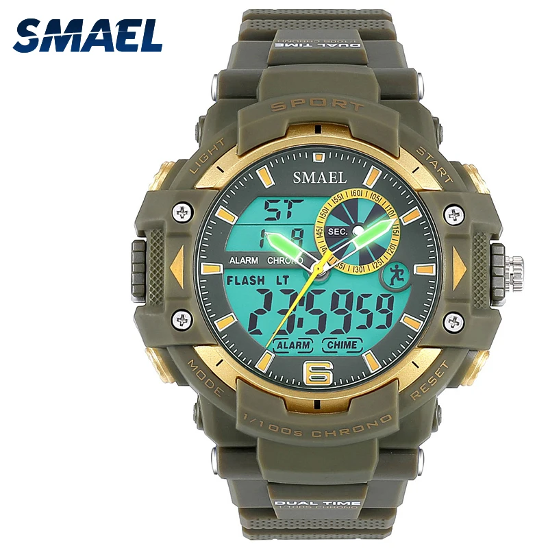 2020 NEW Men Sports Watches SMAEL Men S Shock LED Digital Military Watches G Style 50m Waterproof Wristwatch 1379
2020 NEW Men Sports Watches SMAEL Men S Shock LED Digital Military Watches G Style 50m Waterproof Wristwatch 1379