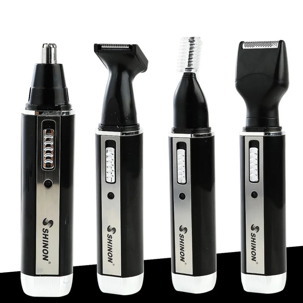 

2021 Multifunction 4 In 1 Electric Men SH-2051 Ear Nose Trimmer Rechargeable Portable Hair Clipper Shaver Beard Eyebrow Trimmer