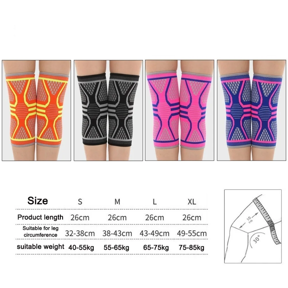 WorthWhile 1 Pair Nylon Elastic Knee Pads for Women Men Basketball Kneepad Volleyball Support Training Gym Fitness Protector
WorthWhile 1 Pair Nylon Elastic Knee Pads for Women Men Basketball Kneepad Volleyball Support Training Gym Fitness Protector