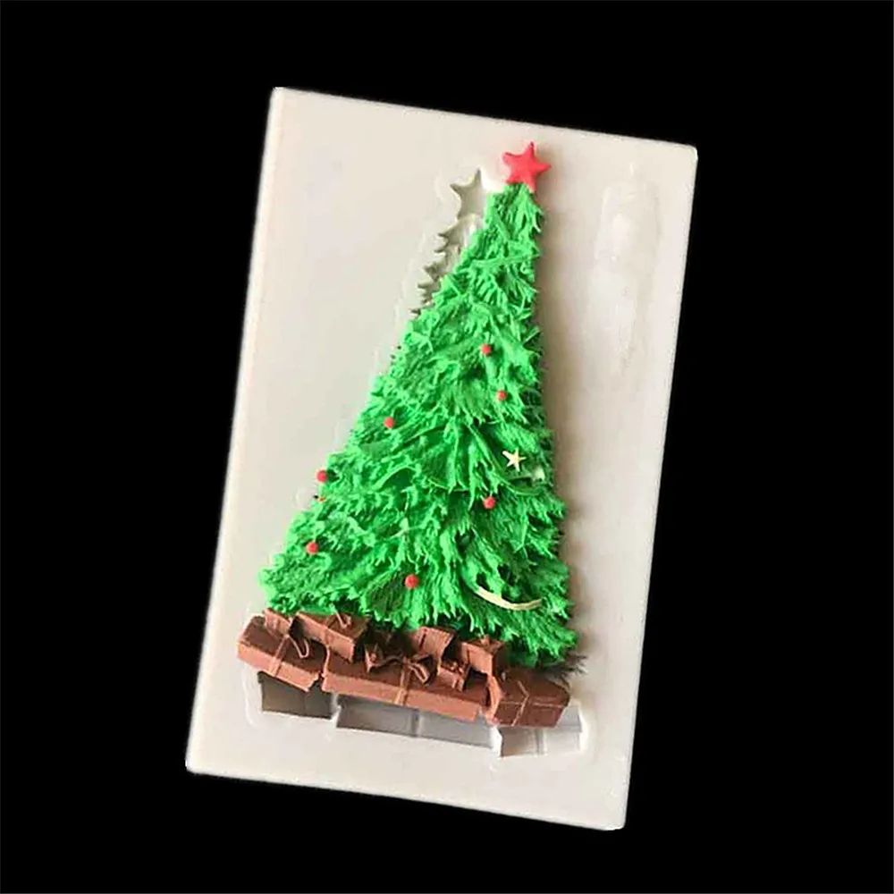 Christmas Tree Fondant Cake Mold Candy Chocolate Silicone Molds Biscuits Embossed Mould Cake Decoration Baking Tools
Christmas Tree Fondant Cake Mold Candy Chocolate Silicone Molds Biscuits Embossed Mould Cake Decoration Baking Tools