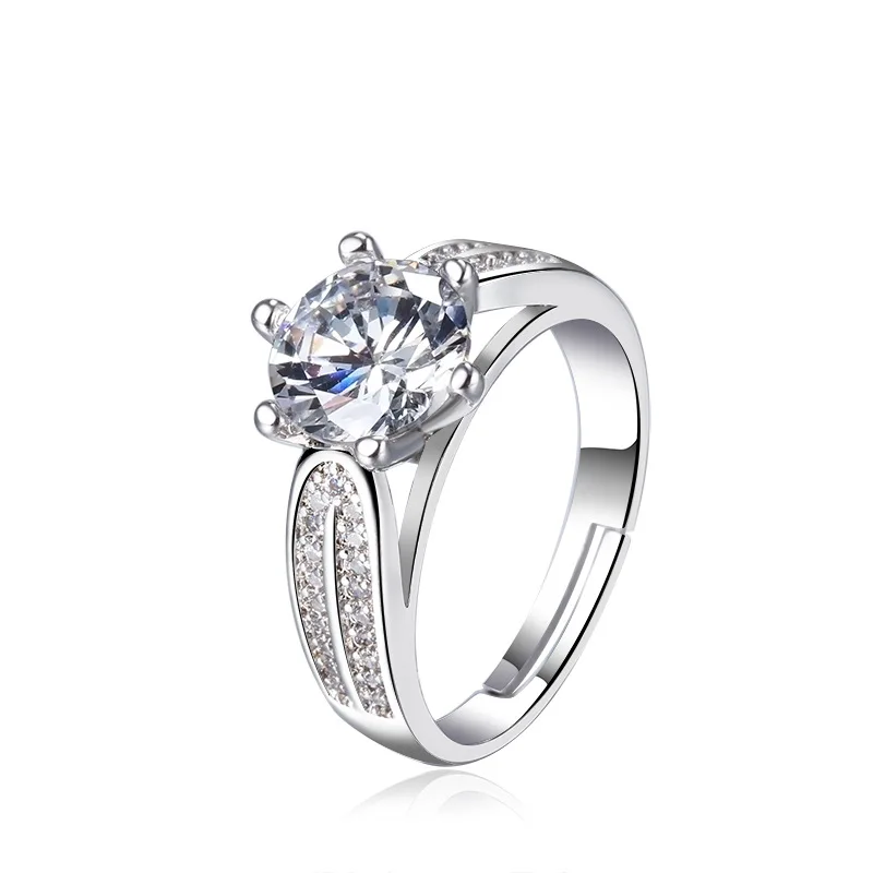 Hot sell fashion shiny crystal female 925 sterling silver ladies finger rings wedding gift wholesale women cheap
Hot sell fashion shiny crystal female 925 sterling silver ladies finger rings wedding gift wholesale women cheap