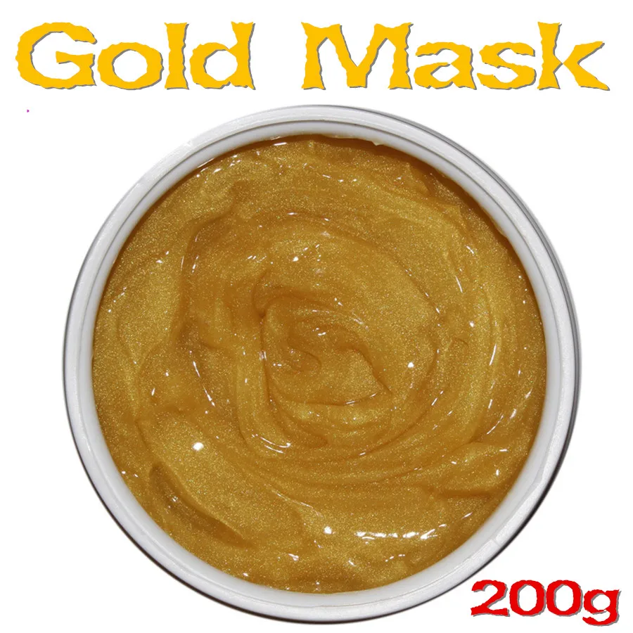 

24k Gold Facial Mask Ageless Whitening Moisturizing Anti-wrinkle Mask 200g Beauty Salon Products