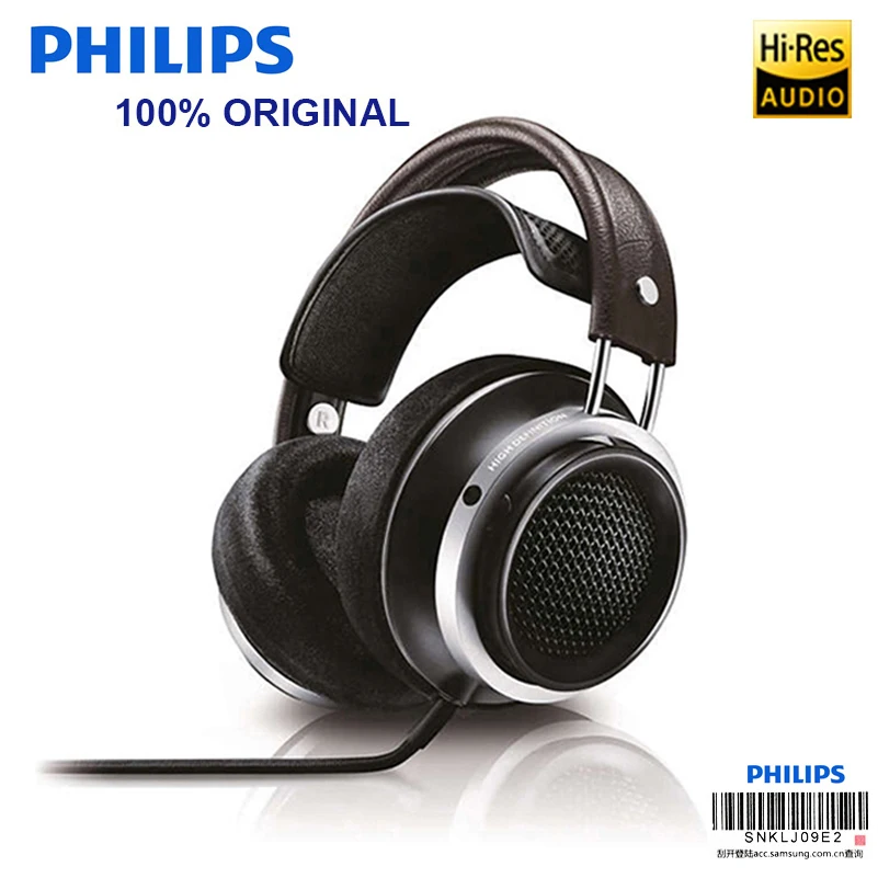 Оригинальные Наушники Philips X1s с поддержкой музыки кино игры гарнитура микрофоном