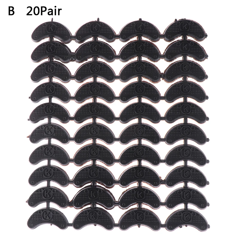 40pcs= 20Pairs High Heel Shoes Sole Grip Protector Black Rubber Heel Savers Toe Plates Taps DIY Shoe Repair Pads
40pcs= 20Pairs High Heel Shoes Sole Grip Protector Black Rubber Heel Savers Toe Plates Taps DIY Shoe Repair Pads