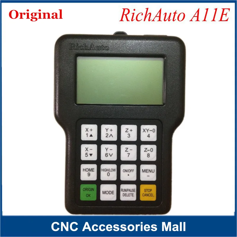 DSP Controller Panel remote control for A11E. English version for CNC router/ CNC Engraver(only handle)
DSP Controller Panel remote control for A11E. English version for CNC router/ CNC Engraver(only handle)
