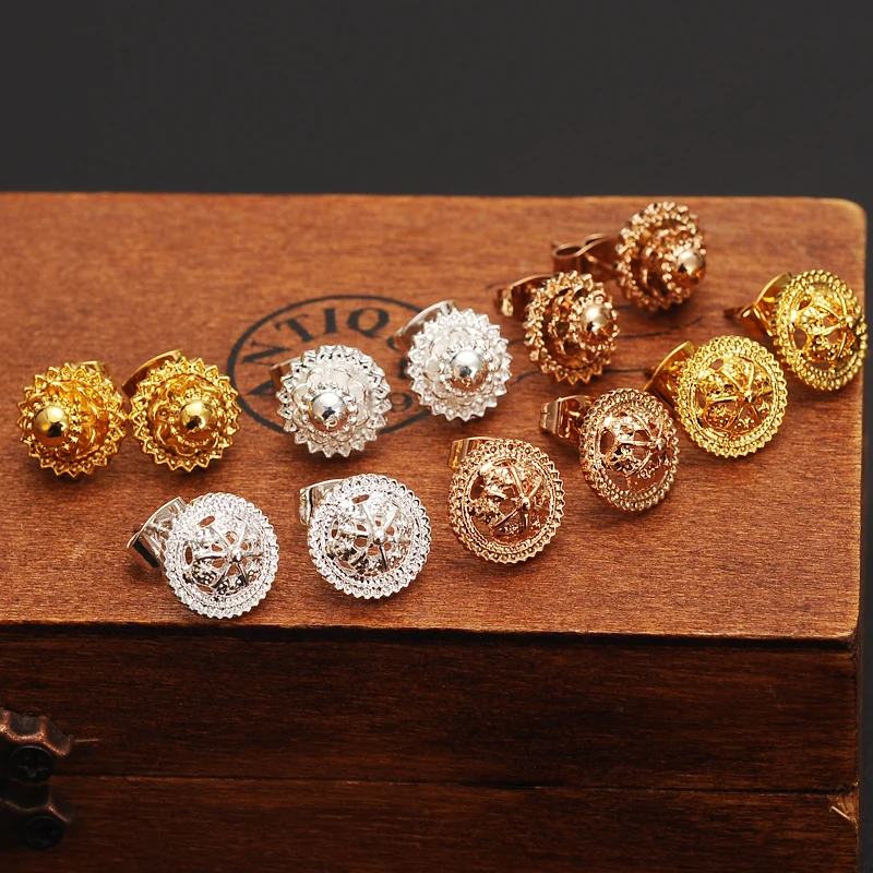 Bangrui 1.0 Baby Ethiopian Earring Stud Gold Color Earring Ethiopia for Baby /Girls/ Kids/Women African Jewelry
Bangrui 1.0 Baby Ethiopian Earring Stud Gold Color Earring Ethiopia for Baby /Girls/ Kids/Women African Jewelry