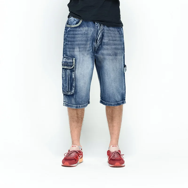 NEW 2021 Men Loose Jeans HIP HOP Skateboard short Jeans Men's Fashion trousers Size 30-46 Big pockets
NEW 2021 Men Loose Jeans HIP HOP Skateboard short Jeans Men's Fashion trousers Size 30-46 Big pockets