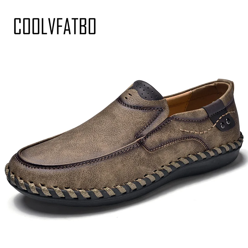 COOLVFATBO High Quality Genuine Leather Men Shoes Soft Moccasins Loafers Fashion Brand Men Flats Comfy Driving Shoes Big Size 46
COOLVFATBO High Quality Genuine Leather Men Shoes Soft Moccasins Loafers Fashion Brand Men Flats Comfy Driving Shoes Big Size 46