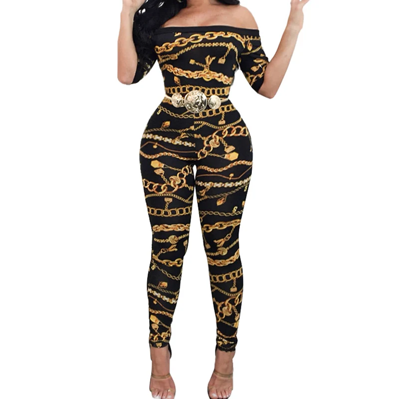 2018 Spring Autumn Off Shoulder Printed Jumpsuits Long Pants For Women Elegant Fitness Short Sleeve Playsuit Sexy Club Rompers
2018 Spring Autumn Off Shoulder Printed Jumpsuits Long Pants For Women Elegant Fitness Short Sleeve Playsuit Sexy Club Rompers