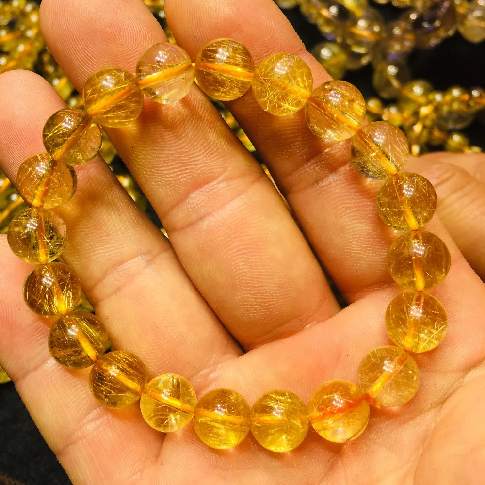 8 mm natural titanium bracelet crystal bracelet beads, suitable for men and women auspicious
8 mm natural titanium bracelet crystal bracelet beads, suitable for men and women auspicious