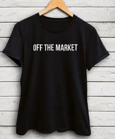 Free Shipping Casual Style tshirts Women/Men O-Neck T-Shirt OFF THE MARKET T shirt Tees Cotton Outfits Tops
Free Shipping Casual Style tshirts Women/Men O-Neck T-Shirt OFF THE MARKET T shirt Tees Cotton Outfits Tops