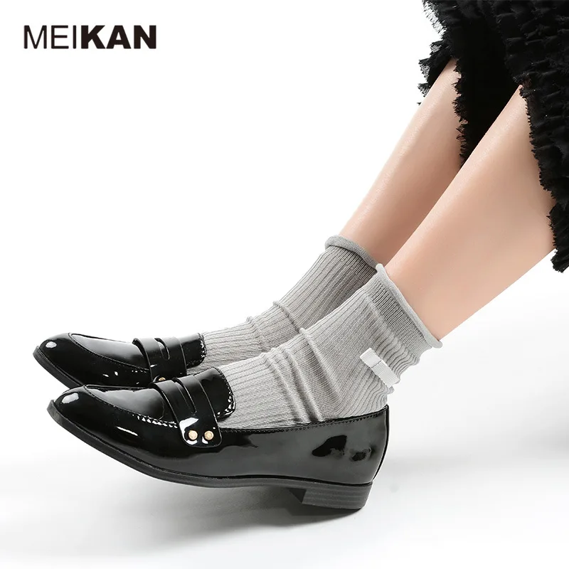 MK1702 MEIKAN Brand Mercerized Cotton Curling Fashion Socks with Bow thin socks for Spring Summer
MK1702 MEIKAN Brand Mercerized Cotton Curling Fashion Socks with Bow thin socks for Spring Summer