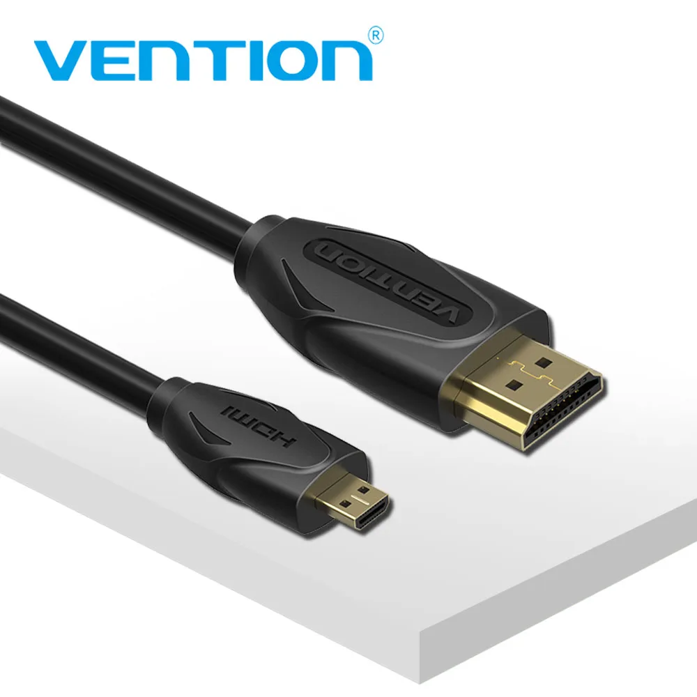 Vention Micro HDMI к HDMI кабель позолоченный HDMI 2,0 V 3D 1m 1,5 m 2m высококачественный HDMI кабель адаптер для планшета HDTV камеры Новый
Vention Micro HDMI к HDMI кабель позолоченный HDMI 2,0 V 3D 1m 1,5 m 2m высококачественный HDMI кабель адаптер для планшета HDTV камеры Новый