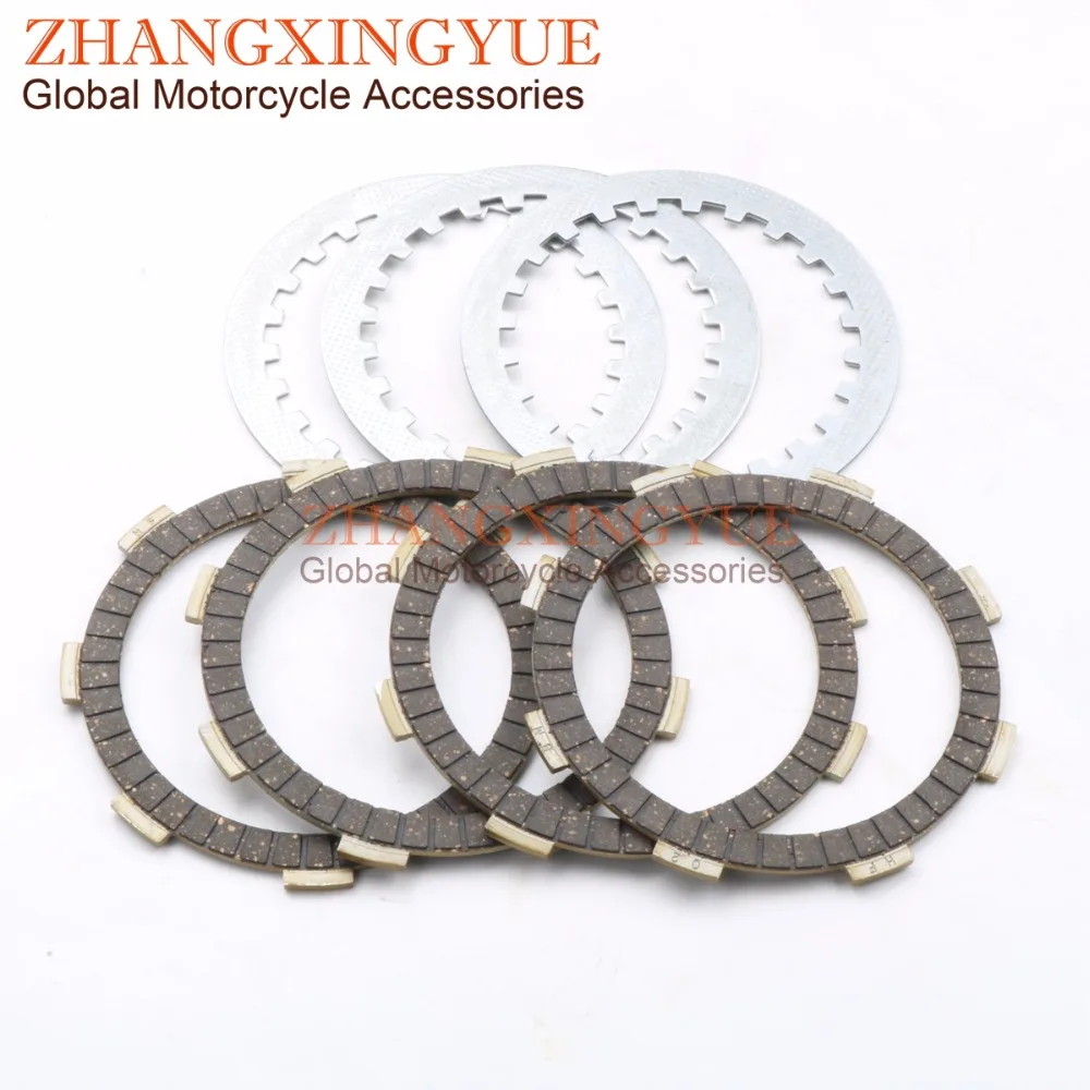 Clutch friction plate & friction steel sheet for Yamaha YBR125 XT125R XT125X YB125SPD YBR125ED 5VL-E6321-00-00 & 5VL-E6321-00-00
Clutch friction plate & friction steel sheet for Yamaha YBR125 XT125R XT125X YB125SPD YBR125ED 5VL-E6321-00-00 & 5VL-E6321-00-00