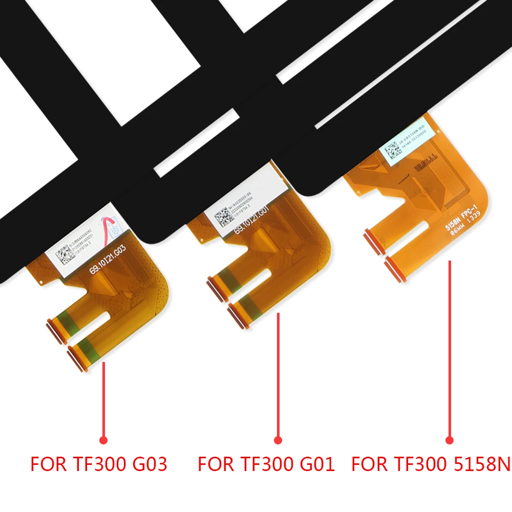 Touch For Asus Transformer Pad TF300 TF300T TF300TG G01 G03 5158N Screen Touch Panel Tablet Outer Glass Sensor Digitizer
Touch For Asus Transformer Pad TF300 TF300T TF300TG G01 G03 5158N Screen Touch Panel Tablet Outer Glass Sensor Digitizer