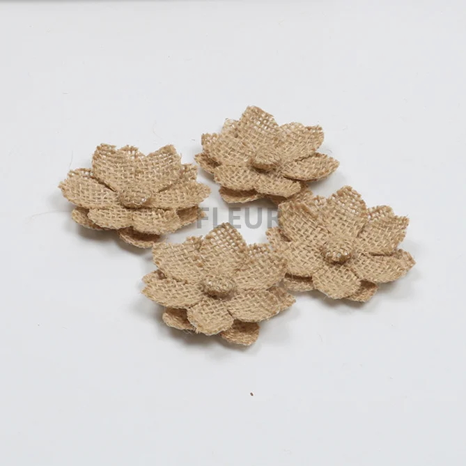 5pcs Handmade Jute flower Burlap flower DIY craft supplies vintage Natural favor rustic wedding decoration centerpieces
5pcs Handmade Jute flower Burlap flower DIY craft supplies vintage Natural favor rustic wedding decoration centerpieces