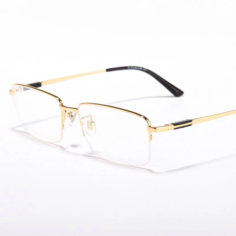 Viodream Pure Titanium Business super Light half Glasses Frame optical Eye Glasses Spectacles Frames For Men Oculos De Grau
Viodream Pure Titanium Business super Light half Glasses Frame optical Eye Glasses Spectacles Frames For Men Oculos De Grau