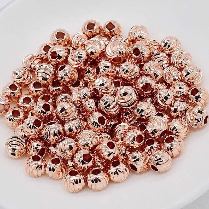 30pcs/lot 3mm Rose Gold Silver Color European Round Charm Beads Metal Spacer Loose Beads Fit Bracelet Necklace Jewelry Making
30pcs/lot 3mm Rose Gold Silver Color European Round Charm Beads Metal Spacer Loose Beads Fit Bracelet Necklace Jewelry Making
