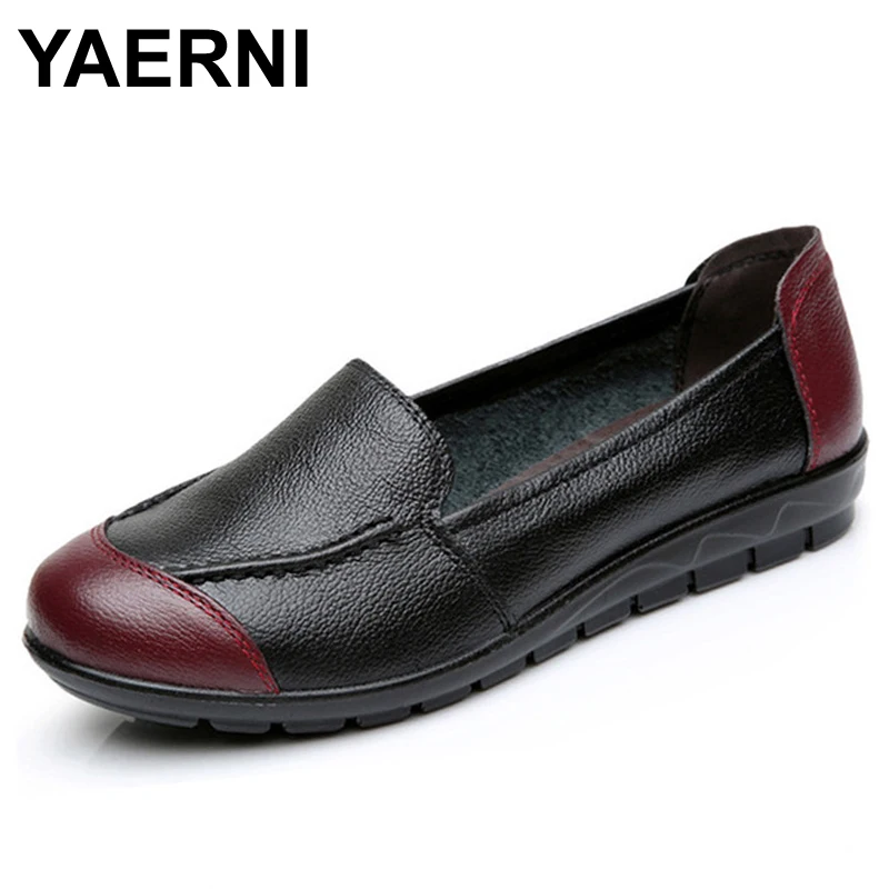 YAERNI Cow Muscle Ballet Mixed Colors Print Women Genuine Leather Shoes Woman Flat Flexible Loafer Flats Appliques z304
YAERNI Cow Muscle Ballet Mixed Colors Print Women Genuine Leather Shoes Woman Flat Flexible Loafer Flats Appliques z304