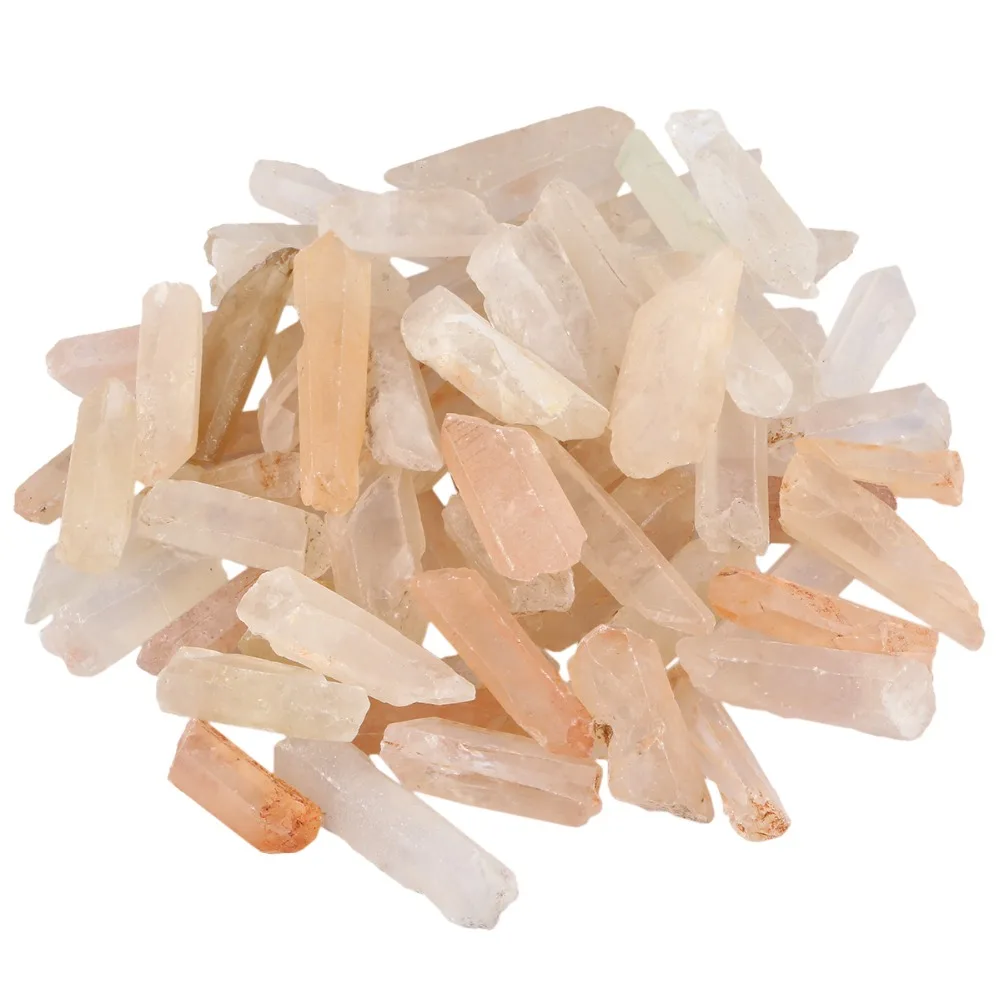 TUMBEELLUWA 1/2lb (230g) Natural Raw Quartz Crystal,Irregular Specimen Gem stone(0.7"-2.5")
TUMBEELLUWA 1/2lb (230g) Natural Raw Quartz Crystal,Irregular Specimen Gem stone(0.7"-2.5")