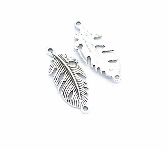 30pcs fashion feather connector charm pendants 34*14mm Antique silver craft Jewelry earring bracelet necklace anklet 1.7g
30pcs fashion feather connector charm pendants 34*14mm Antique silver craft Jewelry earring bracelet necklace anklet 1.7g