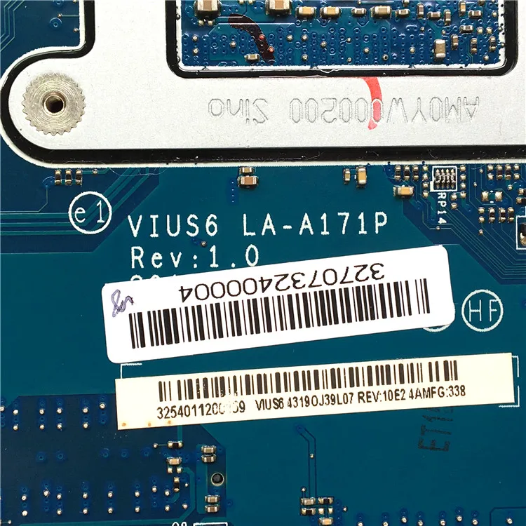 KEFU VIUS6 LA-A171P Laptop Motherboard For Lenovo Thinkpad S540 S5-S540 Motherboard I3-4010U CPU 100% Tested
KEFU VIUS6 LA-A171P Laptop Motherboard For Lenovo Thinkpad S540 S5-S540 Motherboard I3-4010U CPU 100% Tested