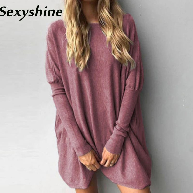 Women Plus Size Black Pullover Female Batwing Sleeve Winter Blue Red Long Sleeve Loose Tops Tee Shirt Oversized Casual Tshirt
Women Plus Size Black Pullover Female Batwing Sleeve Winter Blue Red Long Sleeve Loose Tops Tee Shirt Oversized Casual Tshirt