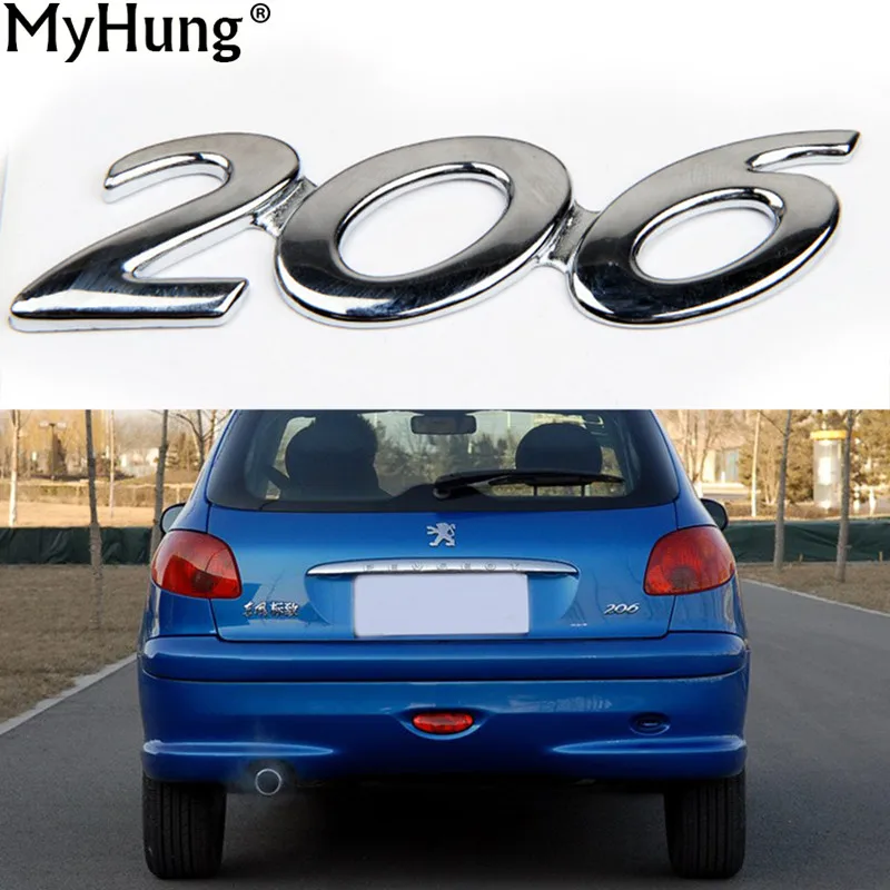 Car Standard Rear Tailgate Wordmark Logo Decoration Stickers For Dongfeng For Peugeot 206 Car-Styling Auto Accessories 1piece
Car Standard Rear Tailgate Wordmark Logo Decoration Stickers For Dongfeng For Peugeot 206 Car-Styling Auto Accessories 1piece