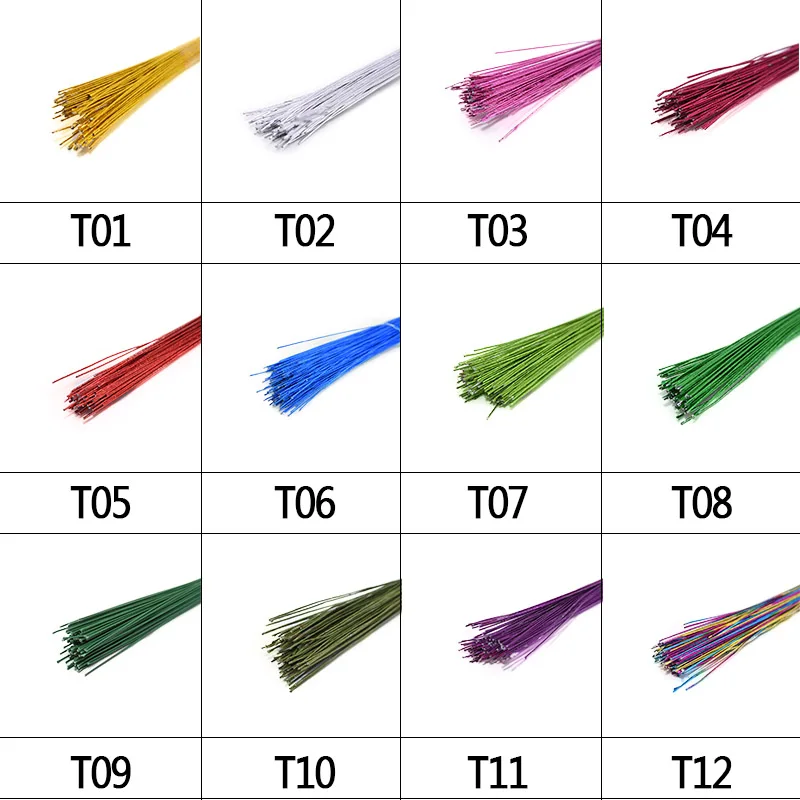 25pcs/lot 0.45mm 80cm Flower Paper Wire Used for DIY Nylon Stocking Flower Making Artificial Silk Flower Accessories Iron Wire
25pcs/lot 0.45mm 80cm Flower Paper Wire Used for DIY Nylon Stocking Flower Making Artificial Silk Flower Accessories Iron Wire