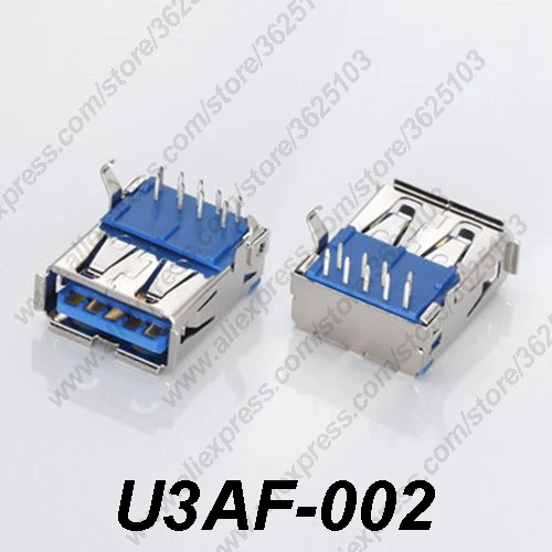 10 шт. U3AF-002/U3AF-002P USB 3,0 коннектор гнездо Хвостовая Зарядка Высокая скорость передачи данных Женский USB 3,0 разъем
10 шт. U3AF-002/U3AF-002P USB 3,0 коннектор гнездо Хвостовая Зарядка Высокая скорость передачи данных Женский USB 3,0 разъем