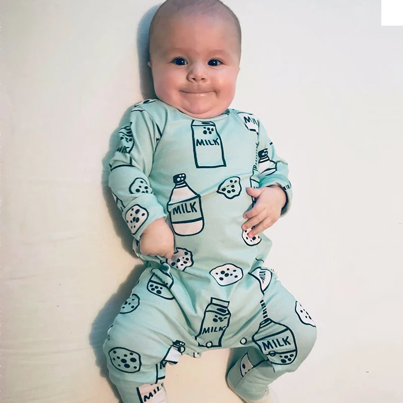 TinyPeople Milk Bottle Onesie baby Rompers Cotton Newborn Boys Romper Girls Clothes Infant Baby Clothing Long Sleeve Jumpsuit
TinyPeople Milk Bottle Onesie baby Rompers Cotton Newborn Boys Romper Girls Clothes Infant Baby Clothing Long Sleeve Jumpsuit