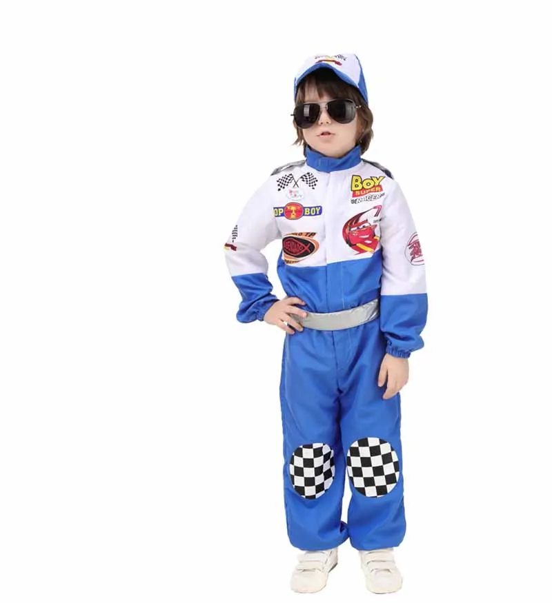New Disguise Child Boy Halloween Racing Driver Cosplay Costume Birthday Gift Childrens Fancy Dress Outfit For Kids Boy 3-12T
New Disguise Child Boy Halloween Racing Driver Cosplay Costume Birthday Gift Childrens Fancy Dress Outfit For Kids Boy 3-12T