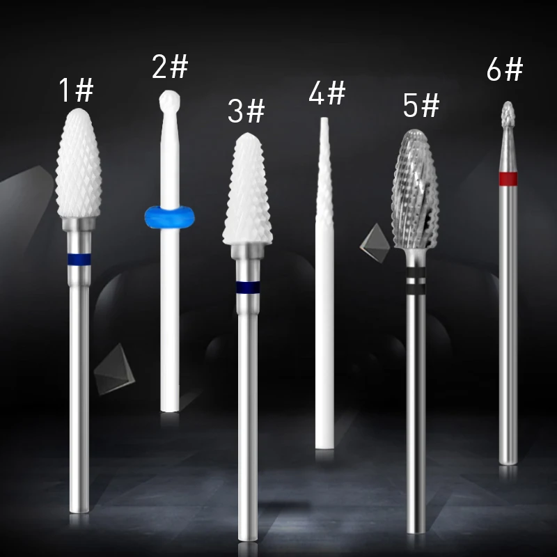 MISSGUOGUO 6 Choices Ceramic Nail Drill Electric Carbide Nail Drill Bits Pedicure Machine Manicure Cutters Remove Tools Nail Art
MISSGUOGUO 6 Choices Ceramic Nail Drill Electric Carbide Nail Drill Bits Pedicure Machine Manicure Cutters Remove Tools Nail Art