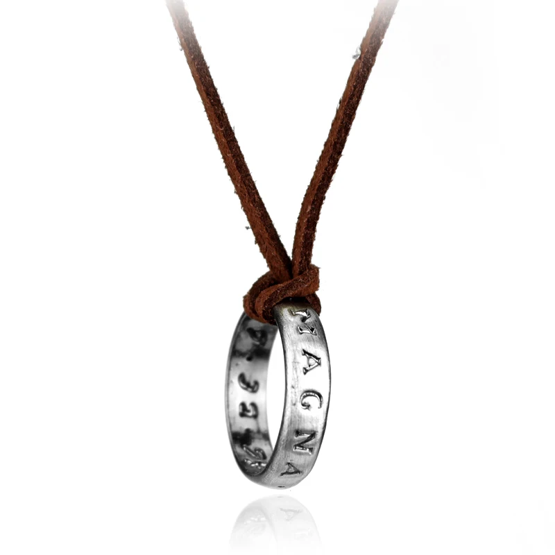 Leather Necklace PS4 Game Uncharted 4 A Thief's End Nathan Drake Necklaces Cord Chain Long Necklace Men Jewelry Friends Gift
Leather Necklace PS4 Game Uncharted 4 A Thief's End Nathan Drake Necklaces Cord Chain Long Necklace Men Jewelry Friends Gift