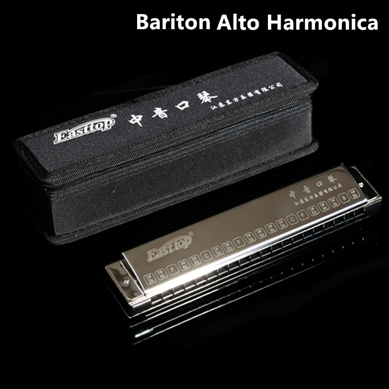 Губная гармошка Easttop Bariton для взрослых, профессиональный музыкальный инструмент альт-гармоника T5, гармоника для губ
Губная гармошка Easttop Bariton для взрослых, профессиональный музыкальный инструмент альт-гармоника T5, гармоника для губ