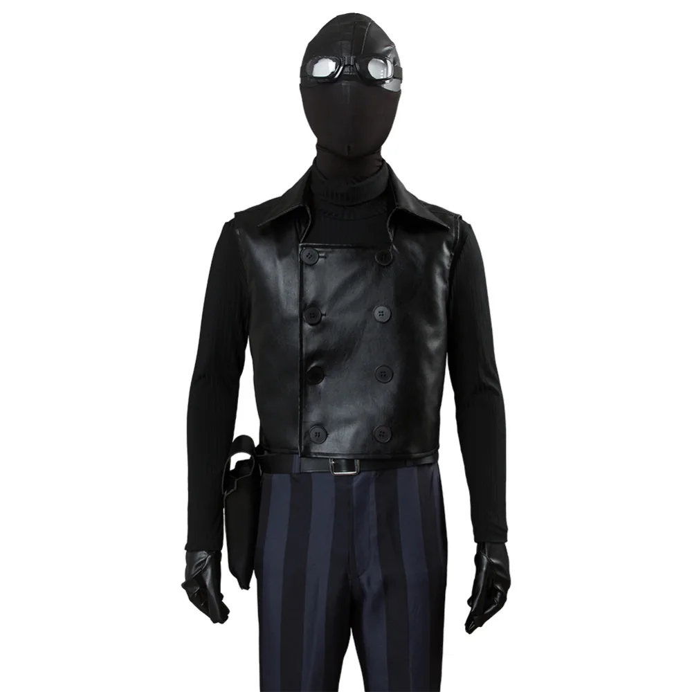 Into the Spider-Verse Man Noir Cosplay Costume Spider Noir Men Cosplay Costume outfit Halloween Costumes
Into the Spider-Verse Man Noir Cosplay Costume Spider Noir Men Cosplay Costume outfit Halloween Costumes