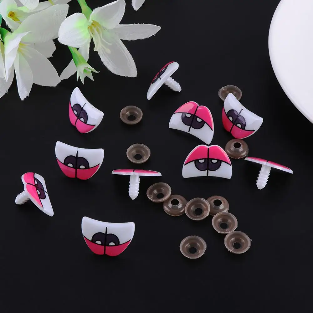 10pcs Cute Cartoon Safety Doll Eyes For Toy Bear Dolls Puppet Stuffed Animal Crafts Children DIY With Washers
10pcs Cute Cartoon Safety Doll Eyes For Toy Bear Dolls Puppet Stuffed Animal Crafts Children DIY With Washers