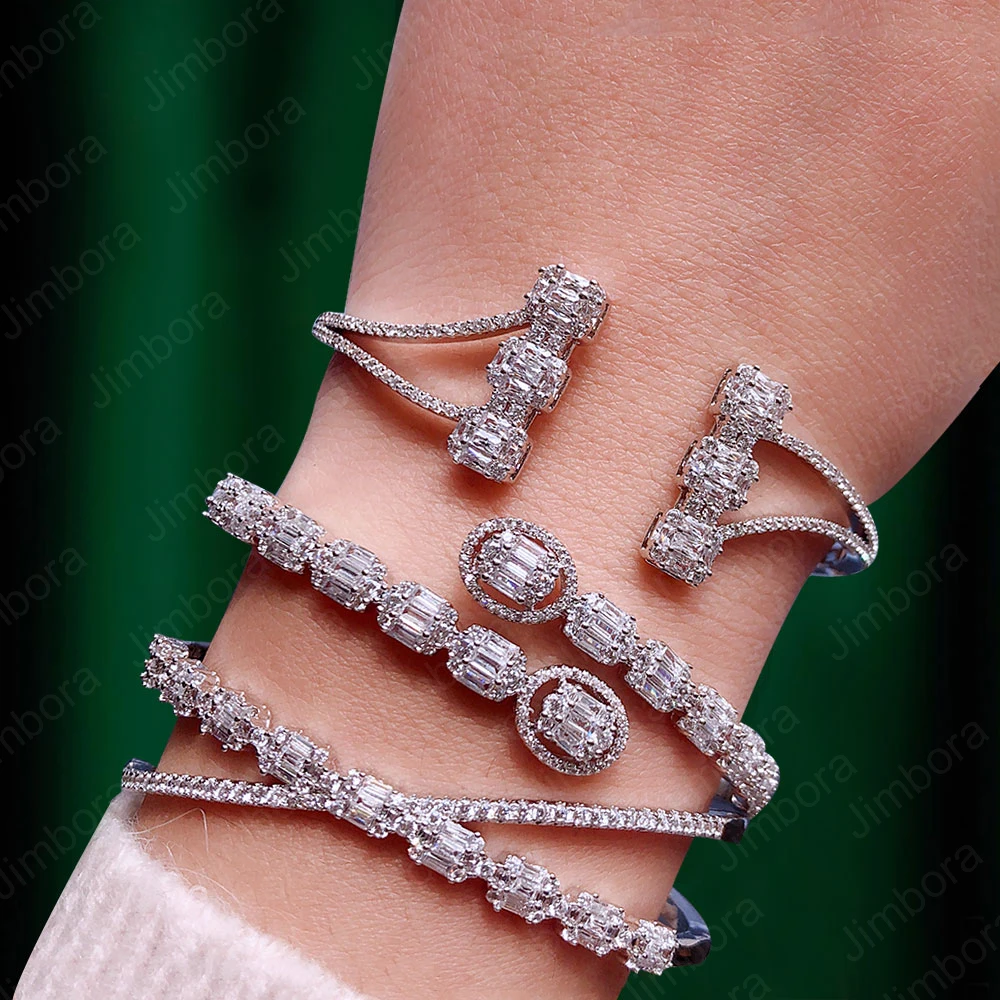Trendy Charms Luxury Stack Bangle For Women Wedding Full AAA Cubic Zircon Crystal CZ Dubai Bracelet Party Jewelry 2019
Trendy Charms Luxury Stack Bangle For Women Wedding Full AAA Cubic Zircon Crystal CZ Dubai Bracelet Party Jewelry 2019