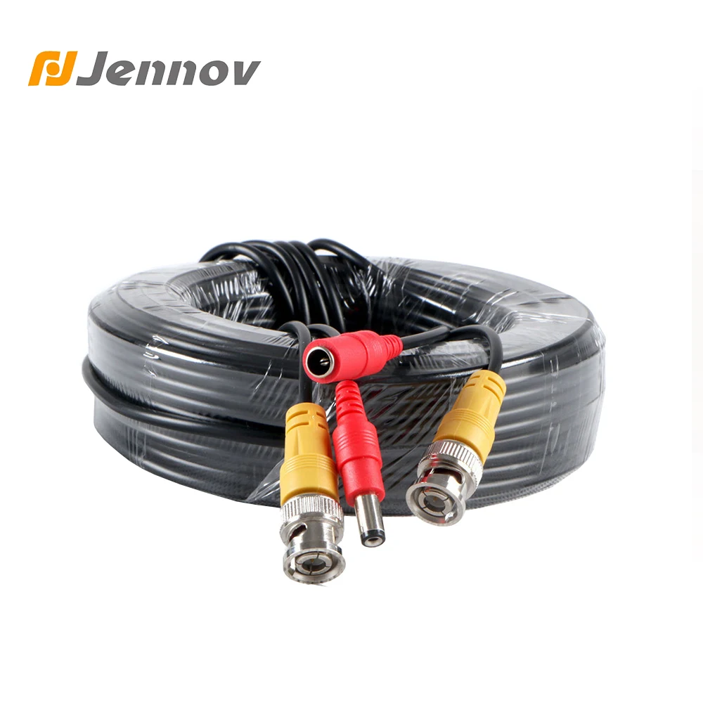 Jennov 18.3 безопасности CCTV кабель видео и адаптер питания 12 В DC интегрированный для
