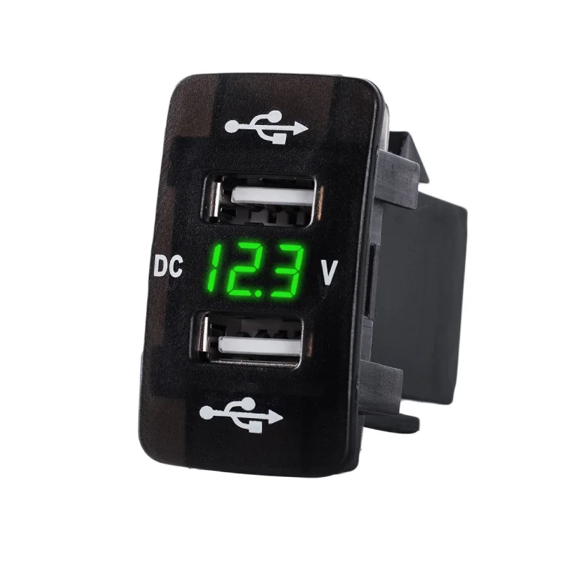 For Honda Car 2USB Charger Voltmeter Display Car Charger Socket Modified Original Car Phone Dual USB Charger 2USB
For Honda Car 2USB Charger Voltmeter Display Car Charger Socket Modified Original Car Phone Dual USB Charger 2USB