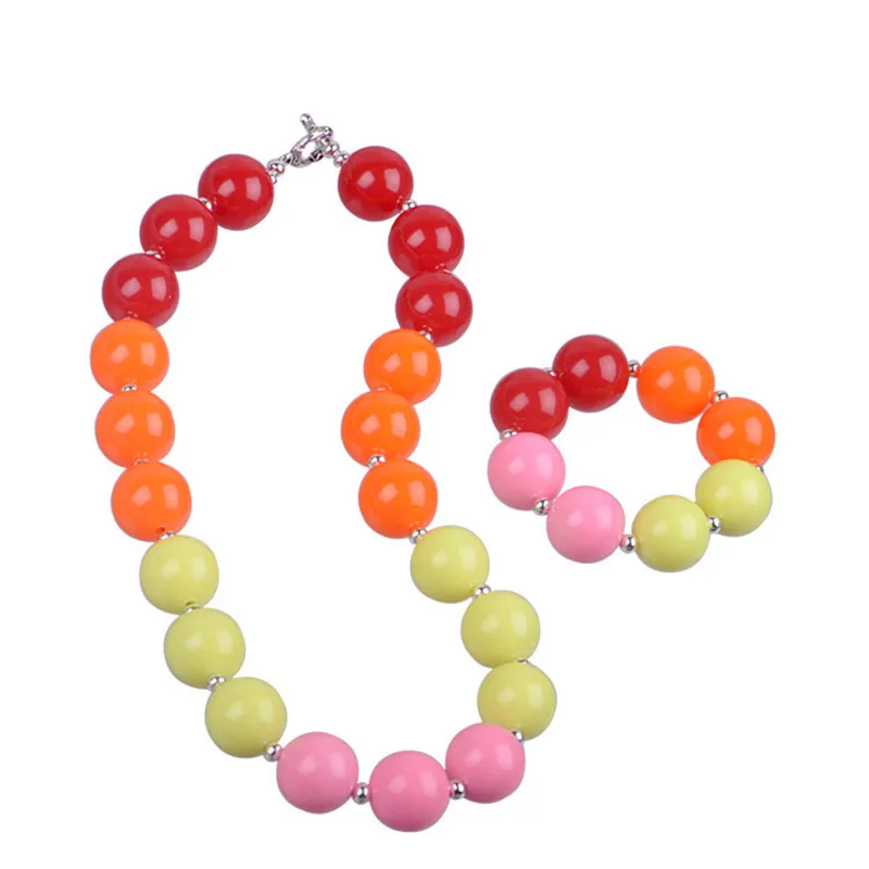 2020 Kids Chunky Necklace Set Fashion Style Large Acrylic Beaded Choker Necklaces Set For Baby Girls
2020 Kids Chunky Necklace Set Fashion Style Large Acrylic Beaded Choker Necklaces Set For Baby Girls